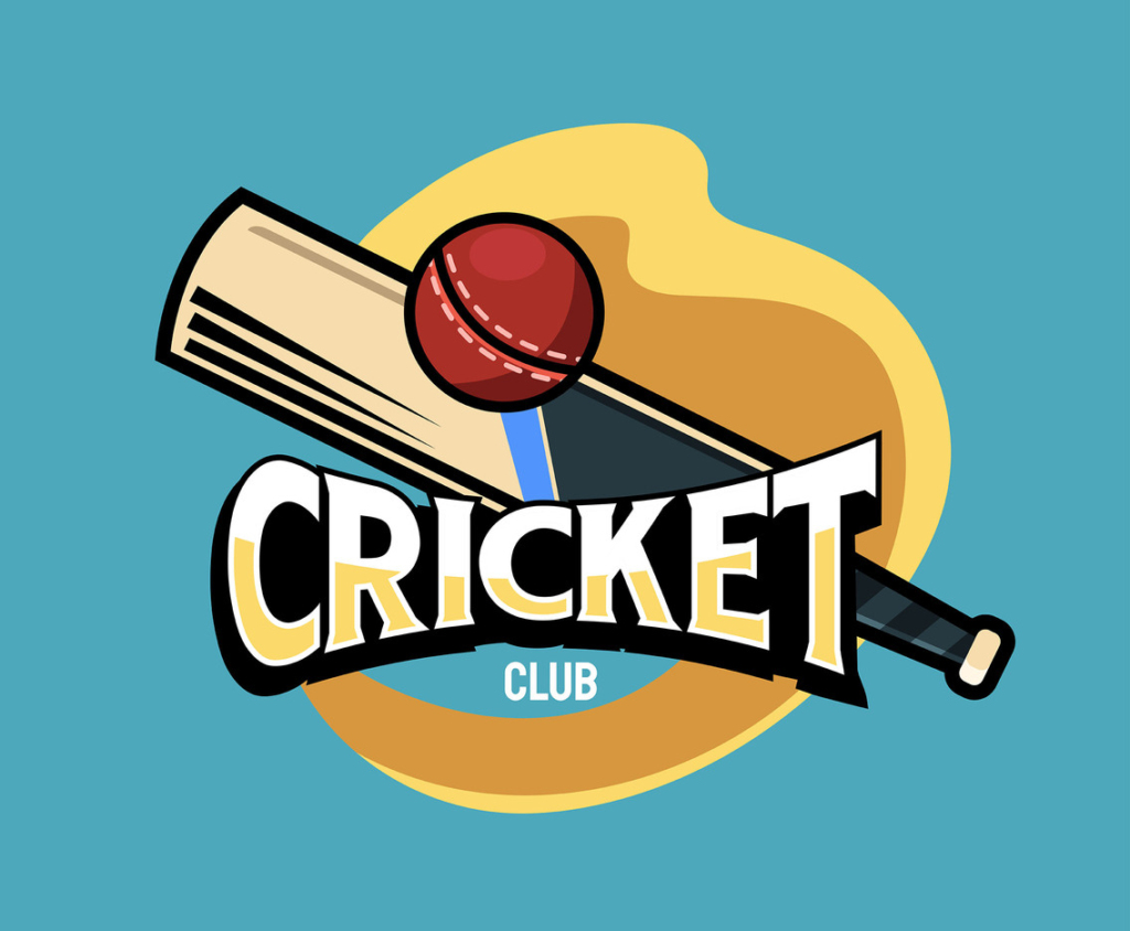 Green Cricket Logo Vector - FreeVectors